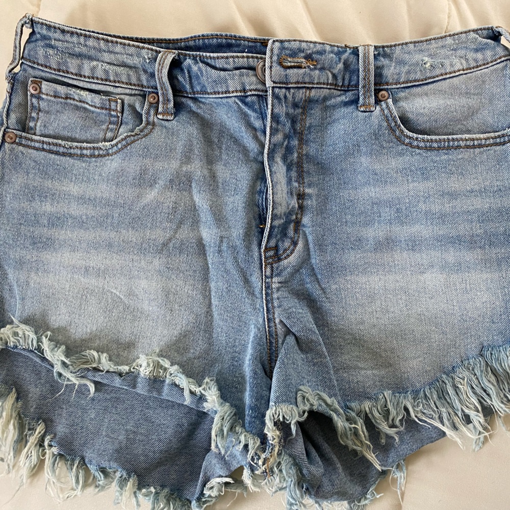 INC denim cut off shirts